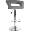 Obrazek Krzesło barowe Jupiter szary 