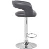 Obrazek Krzesło barowe Jupiter szary 
