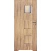 Obrazek Drzwi wewnętrzne z zamkiem WC Trio1*3 80L Dąb Sonoma L2