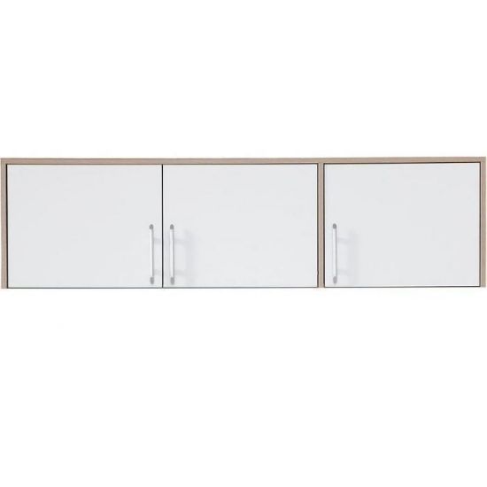 Obrazek Nadstawka szafy Smart SRN2 150 cm dąb sonoma/biały