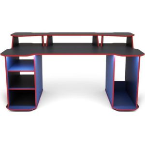 Obrazek Biurko Matrix 4 grafit/czerwony 