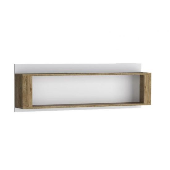 Obrazek Półka Livinio L12 ribbeck/biały połysk