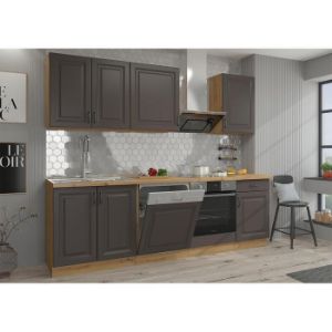 Obrazek Szafka kuchenna STILO grafit mat/artisan 50zl 1f bb