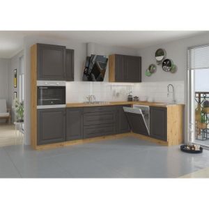 Obrazek Szafka kuchenna STILO grafit mat/artisan 50zl 1f bb