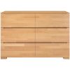 Obrazek Komoda Drewniana Bukowa 6s Skandica Sparta Naturalny