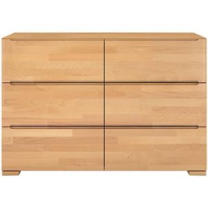 Obrazek Komoda Drewniana Bukowa 6s Skandica Sparta Naturalny