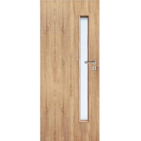 Obrazek Drzwi wewnętrzne Iza 3*3 90L Dąb Sonoma L2