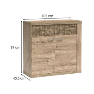 Obrazek Komoda Natural N-7 kratka Ribbeck