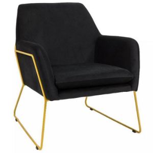 Obrazek Fotel Milan Bluvel 19/złote