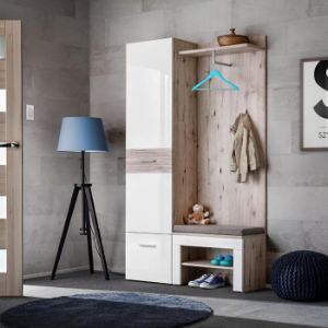 Obrazek Szafka na buty Gustavo TYPF dąb wellington/biały