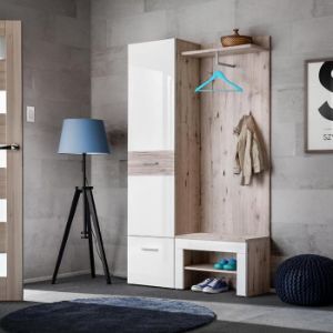 Obrazek Szafka na buty Gustavo TYPF dąb wellington/biały