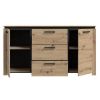 Obrazek Komoda Pasadena 2D3S dąb artisan/dąb czarny