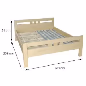 Obrazek Łóżko Prezydent 160X200 drewno olcha 