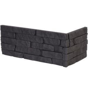 Obrazek Kamień Betonowy Opal Grafitowy Narożny