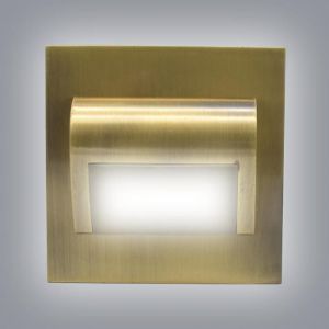 Obrazek Lampa schodowa 45005 Brass 12V 1.5W IP20 4000K