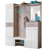 Obrazek Garderoba Gustavo III Dąb Wellington/biały