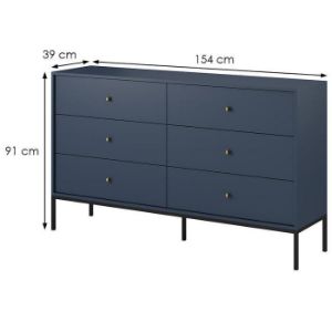 Obrazek Komoda Mono Mks154 Granat