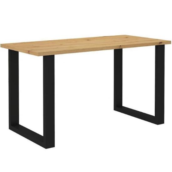 Obrazek Biurko Malta Metalowe Nogi Dąb Artisan (Blat 28mm) Typ 150