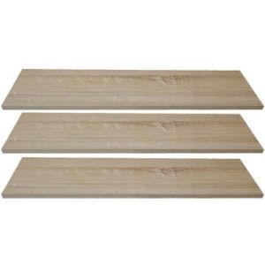 Obrazek Półki 3 szt. szafa Top 100 dąb sonoma