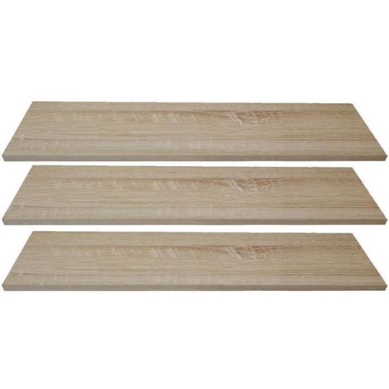 Obrazek Półki 3 szt. szafa Top 100 dąb sonoma