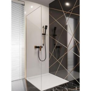 Obrazek Zestaw natryskowy Midnight 3F black/gold rose