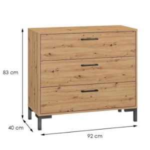 Obrazek  Komoda Nevio 09 Dąb Artisan 