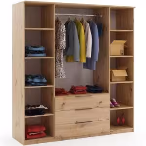 Obrazek Szafa Sorento z lamelami 200X215X61