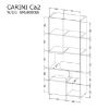 Obrazek Regał Carini CA2