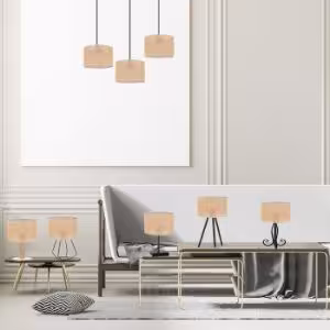 Obrazek Lampa biurkowa Trójnóg E27 2906/LSN-B-1