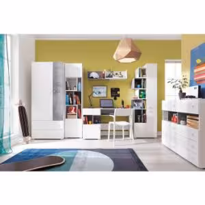 Obrazek Komoda Sigma SI12 Biały Lux/Beton