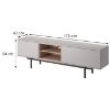 Obrazek Inox Szafka Rtv 175 Szary/Jackson Hickory