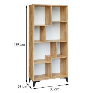 Obrazek Regał Paris D.Craft Złoty 