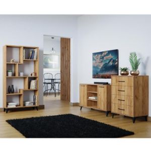 Obrazek Regał Paris D.Craft Złoty 