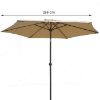 Obrazek Parasol ogrodowy 270 cm YQ-102 