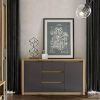 Obrazek Komoda 4S Malta K4d Dąb Artisan/Grey