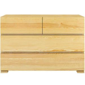 Obrazek Komoda Drewniana Sosnowa 4s Skandica Vestre Naturalny 