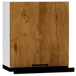 Obrazek Szafka Kuchenna Bono W60/68 Slim Pl z okapem czarnym