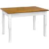 Obrazek Stół Mars biały + dąb 110X70