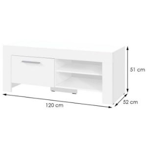 Obrazek Szafka RTV Cezar 15 Biały