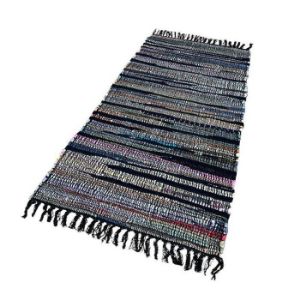 Obrazek Dywan bawełniany Chindi 0.8/1.5 Cr-603 black multi