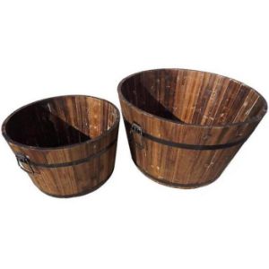 Obrazek Doniczka drewniana 53x31 cm