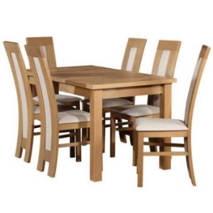 Obrazek Stół ST28 160X80+40 dąb wotan