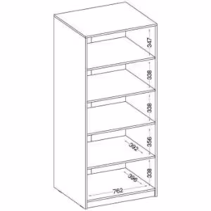 Obrazek Szafa 2f Malta Dąb Artisan Typ 111