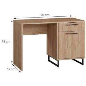 Obrazek Biurko Remius D.Craft Złoty