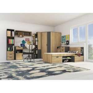 Obrazek Szafka Rtv Nano Na10 Dąb Riviera/Grafit