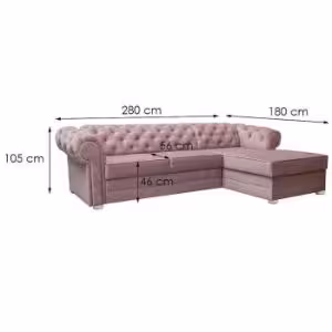 Obrazek Narożnik Valentino Kronos 27 prawostronny