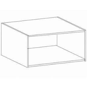 Obrazek Szafka kuchenna Sycylia G60k biały/dąb lancelot