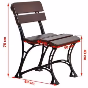 Obrazek Krzesło królewskie orzech