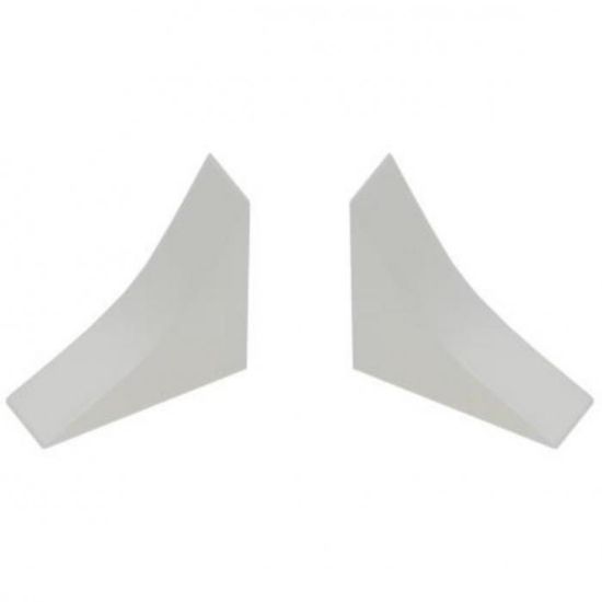 Obrazek Zakończenie proste – biały LWS-011