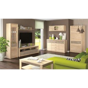 Obrazek Szafa Wąska Castel 03p Sonoma/Trufla Szafa Wąska Castel 03p Sonoma/Trufla